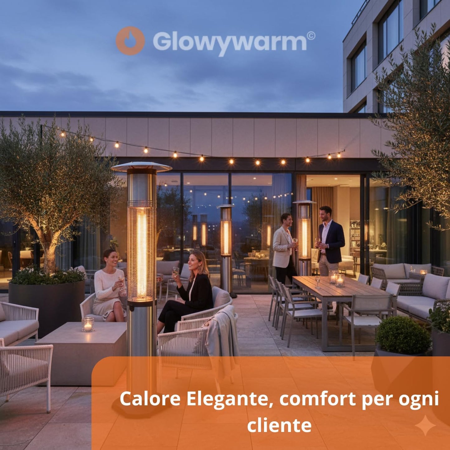 Riscaldatore elettrico EP-904 SKYLINE PRO